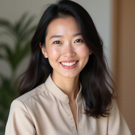 Serpent Serene 설립자, 이수민의 따뜻하고 전문적인 인물 사진